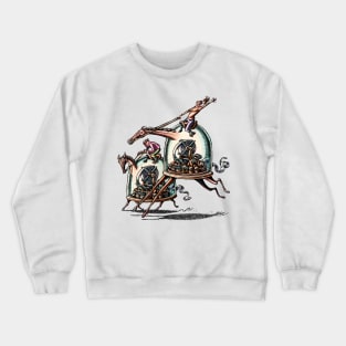 Stock Ticker Horse Race Crewneck Sweatshirt